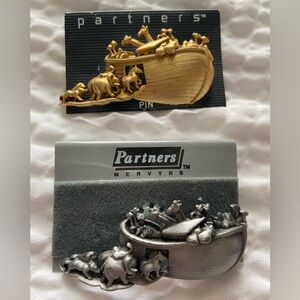 Vintage NOAH’S ARK Brooches